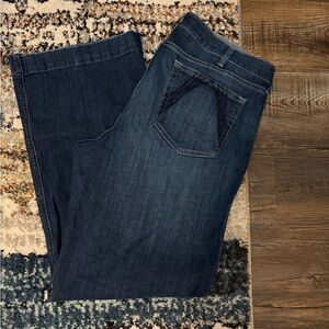 Ariat Dark Blue Straight Leg Jeans